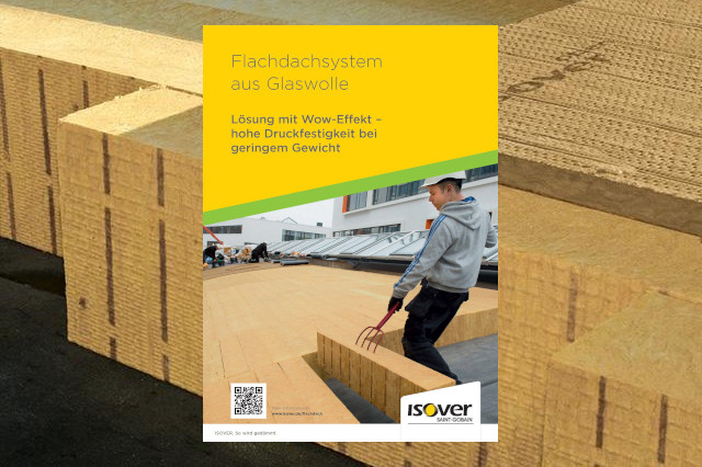 Flachdachsystem aus Glaswolle Broschüre Flachdachsystem aus Glaswolle
