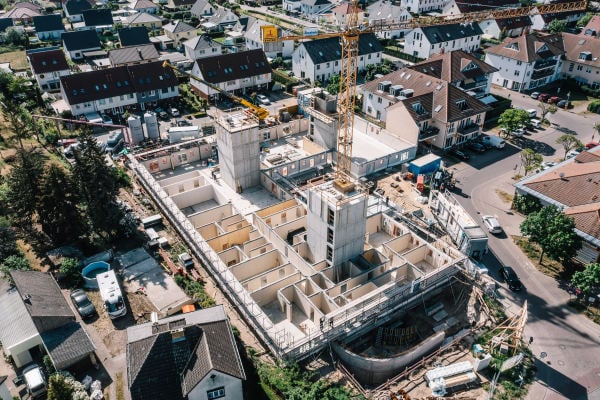 Daheim in Saarmund Start Baustelle