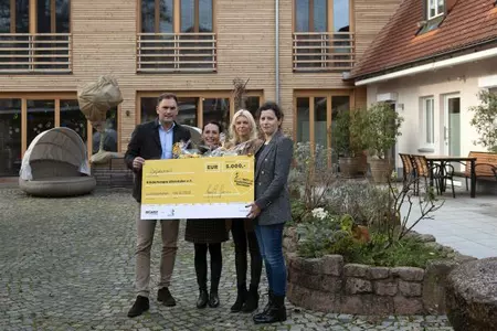 ISOVER Sterntaler Übergabe 2022