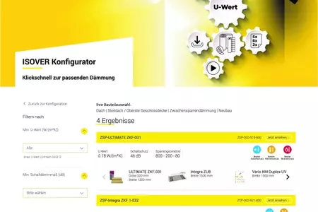 ISOVER Konfigurator Pressemeldung