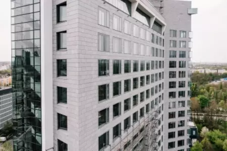 Büroturm AYR Frankfurt Fassade