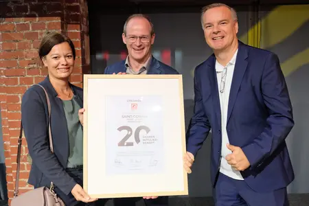 20 Jahre Fördermitgliedschaft BDF Urkunde