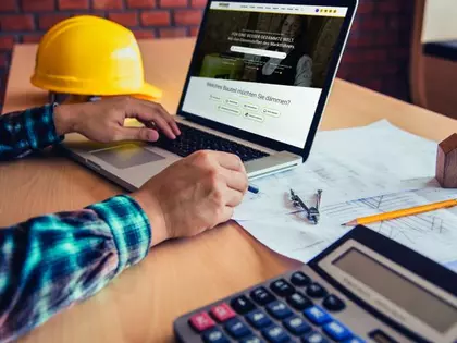 Baustelle Zeit und Geld sparen