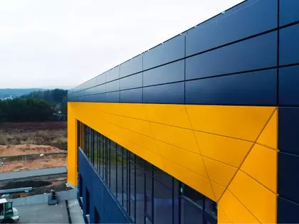 Industriefassade Schallschutz 
