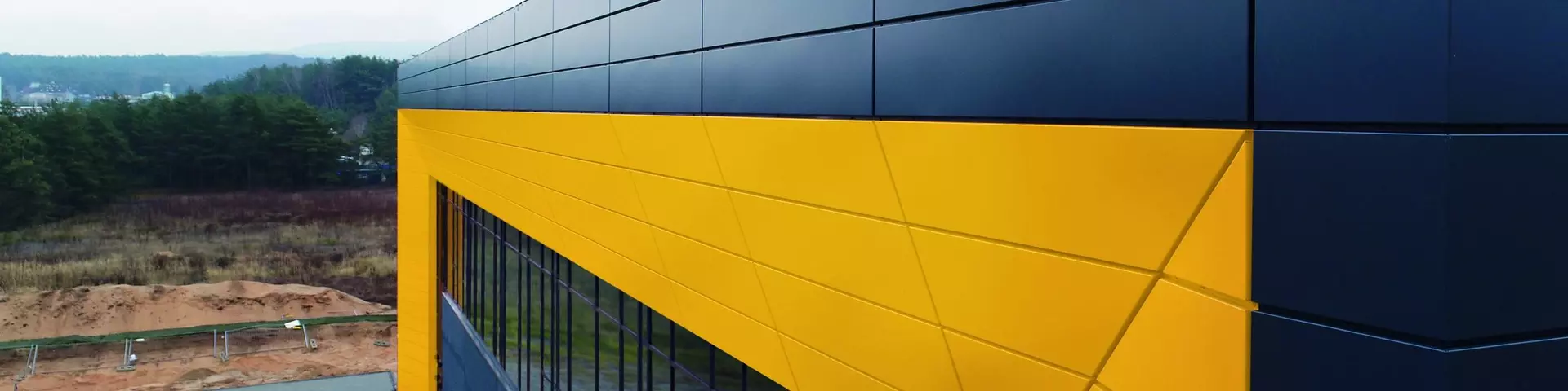 Industriefassade Schallschutz