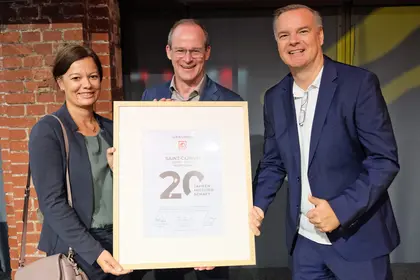 20 Jahre Fördermitgliedschaft BDF Urkunde