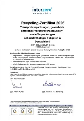 Interzero Zertifikat 2026