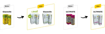 Verpackungsänderung