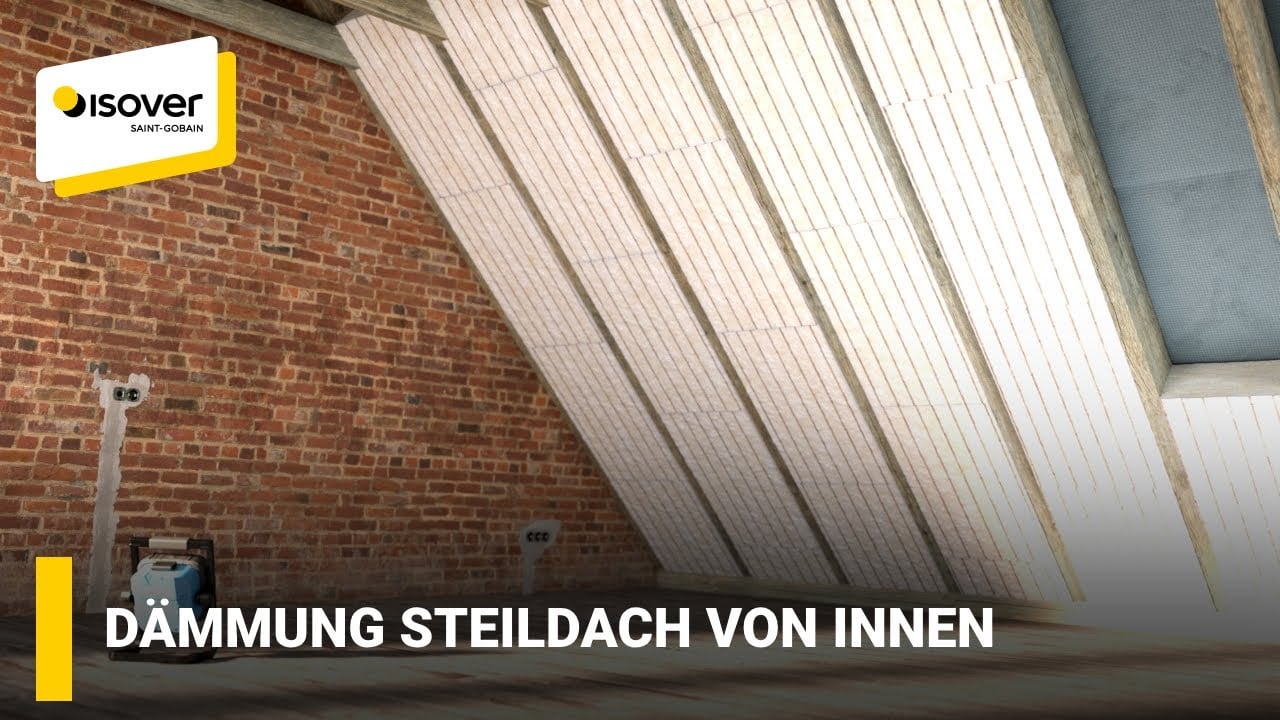Dämmung Steildach von innen | ISOVER thumbnail
