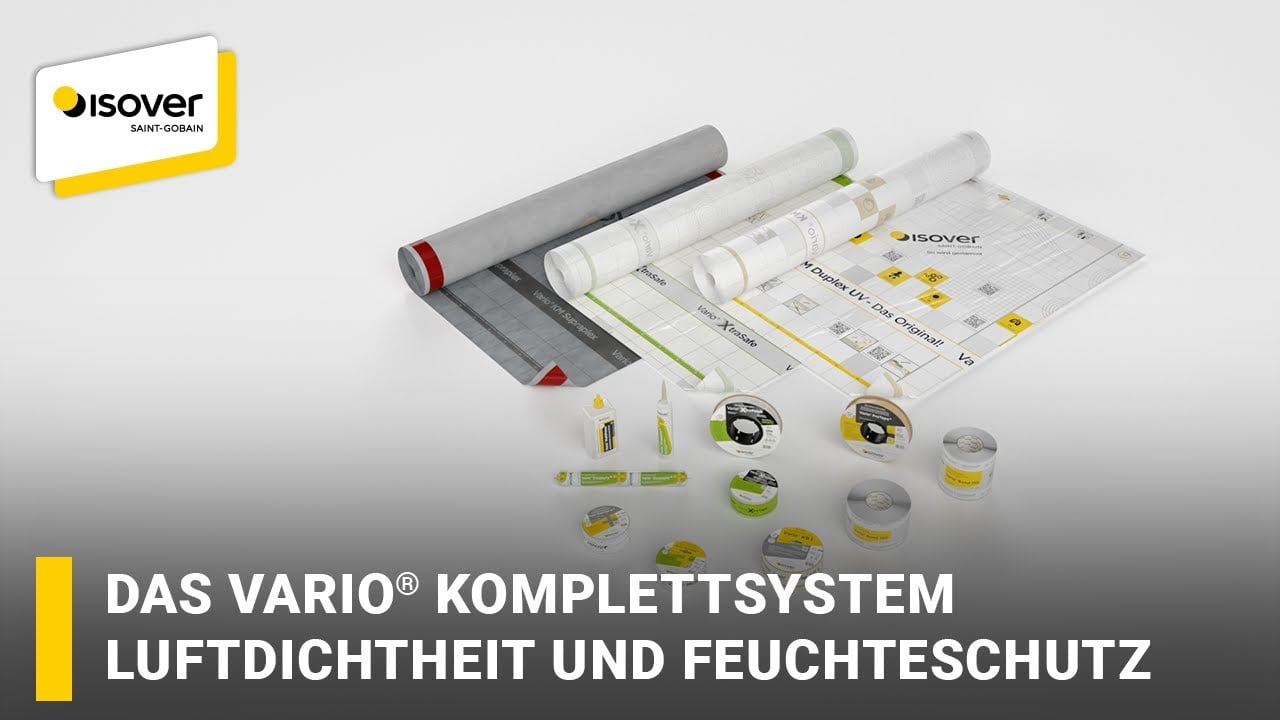 Feuchtesichere Dampfbremsen im Vario®-System | ISOVER thumbnail