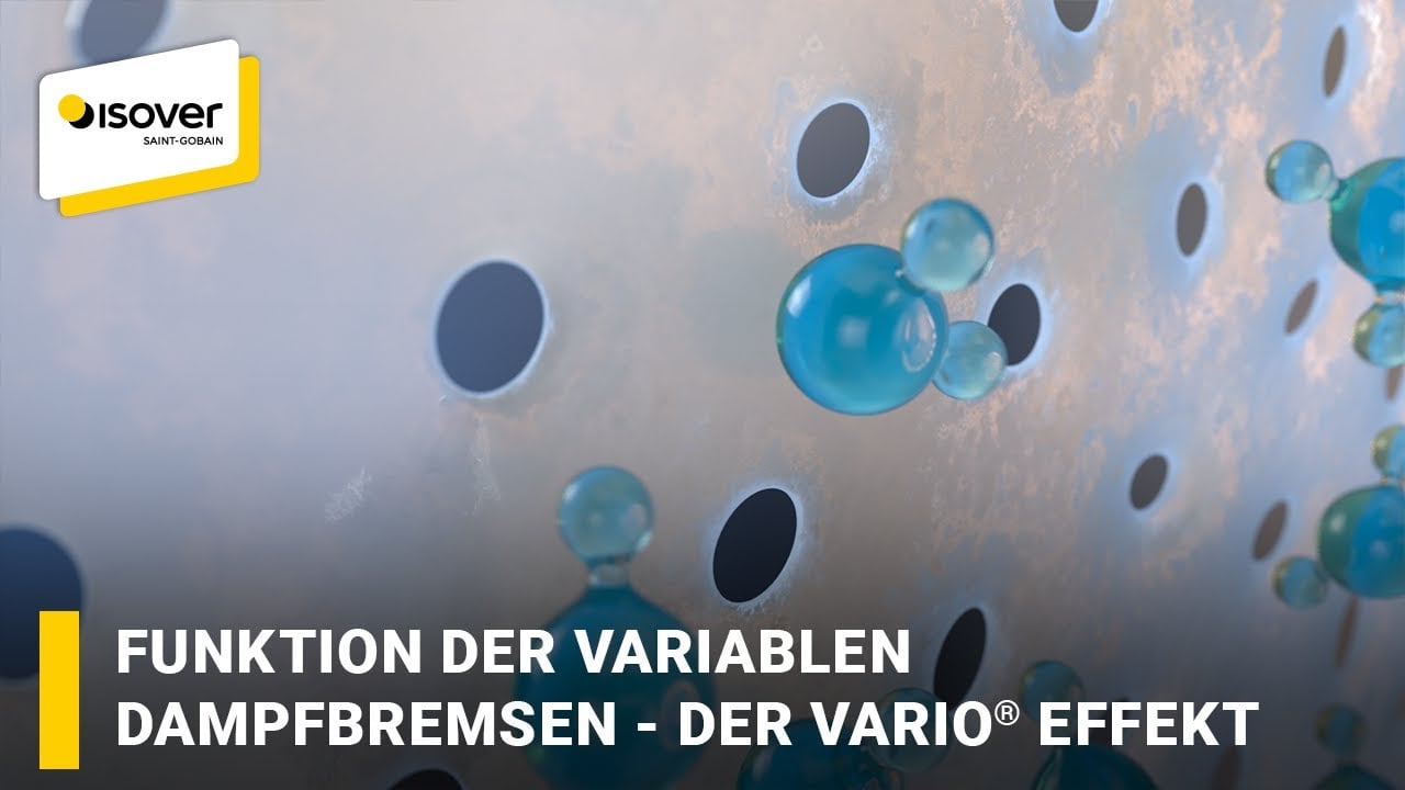 Funktion der variablen Dampfbremsen - der Vario® Effekt | ISOVER Vario® thumbnail